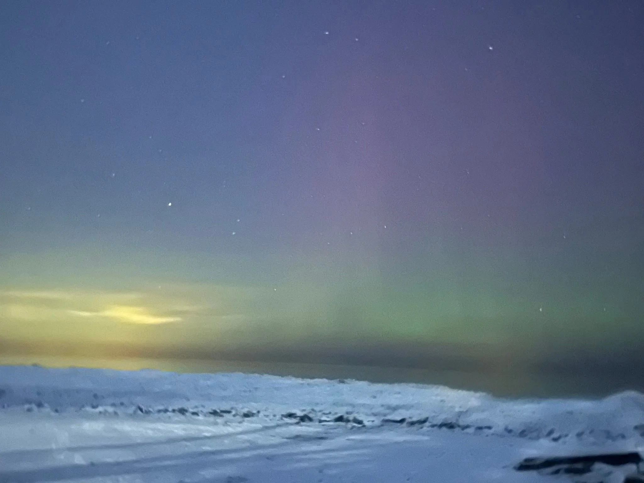 Cold and beautiful over Lake Erie tonight&hellip;