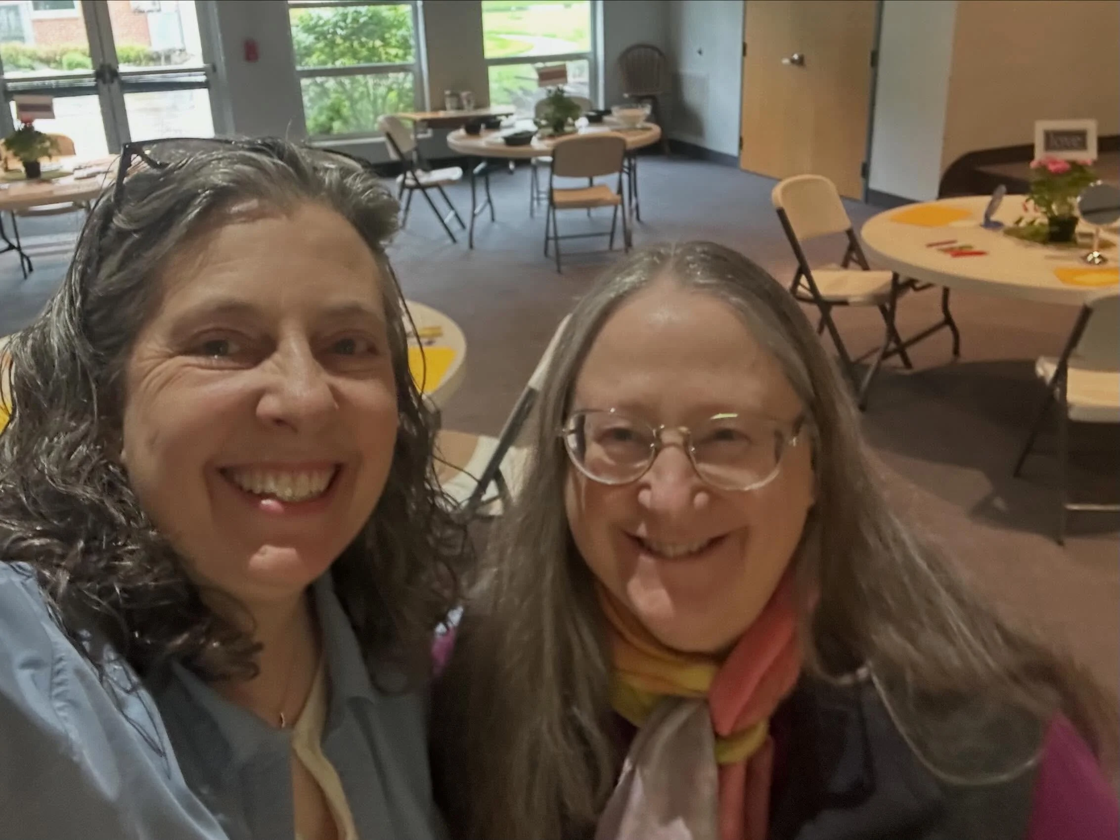 What a tremendous joy it was to lead the Quiet Day of Spiritual Creativity Retreat today with the wonderful Suzanne Halstead. We shared 9 creative prayer centers based on the 9 fruit of the Spirit.  It was just the day I needed - lots of refreshing q