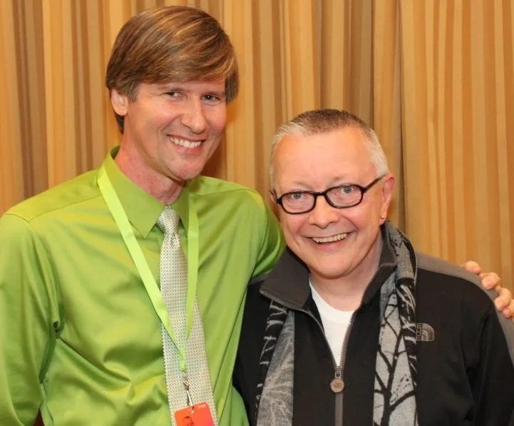 Me, with my new buddy Chip Coffey (we're buddies until he reads this article).