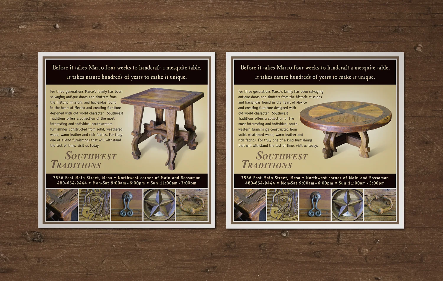 SOUTHWEST TRADITIONS  |  MAGAZINE ADS