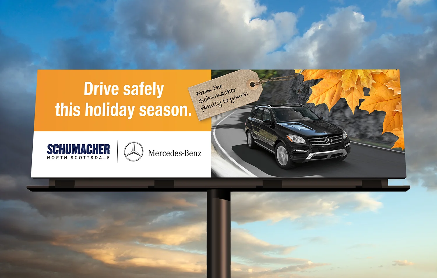SCHUMACHER MERCEDES-BENZ  |  BILLBOARD