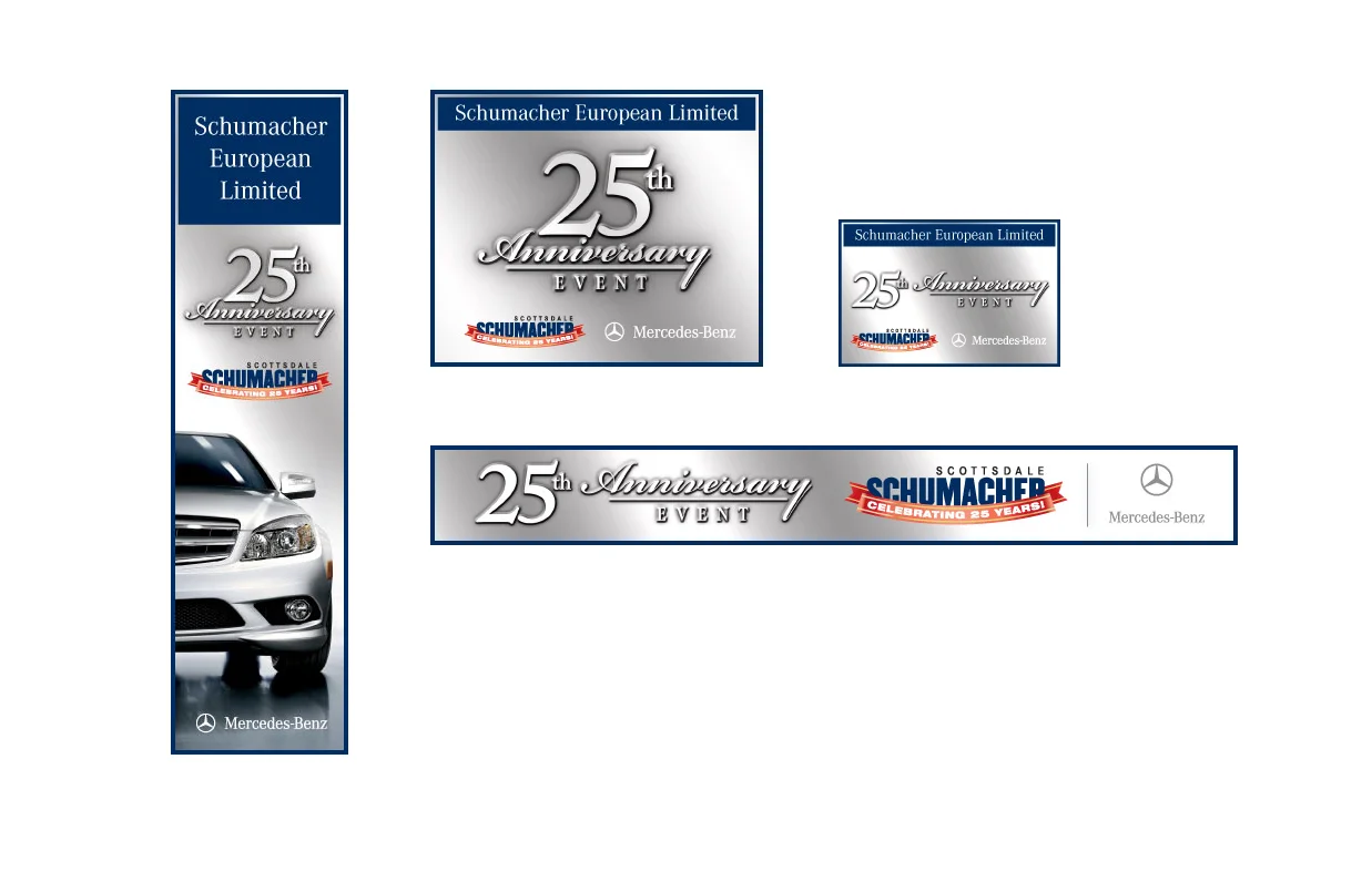 SCHUMACHER MERCEDES-BENZ | BANNER ADS