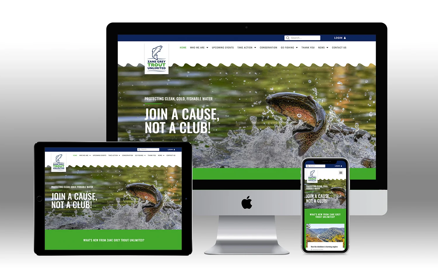 ZANE GREY TROUT UNLIMITED | WEBSITE