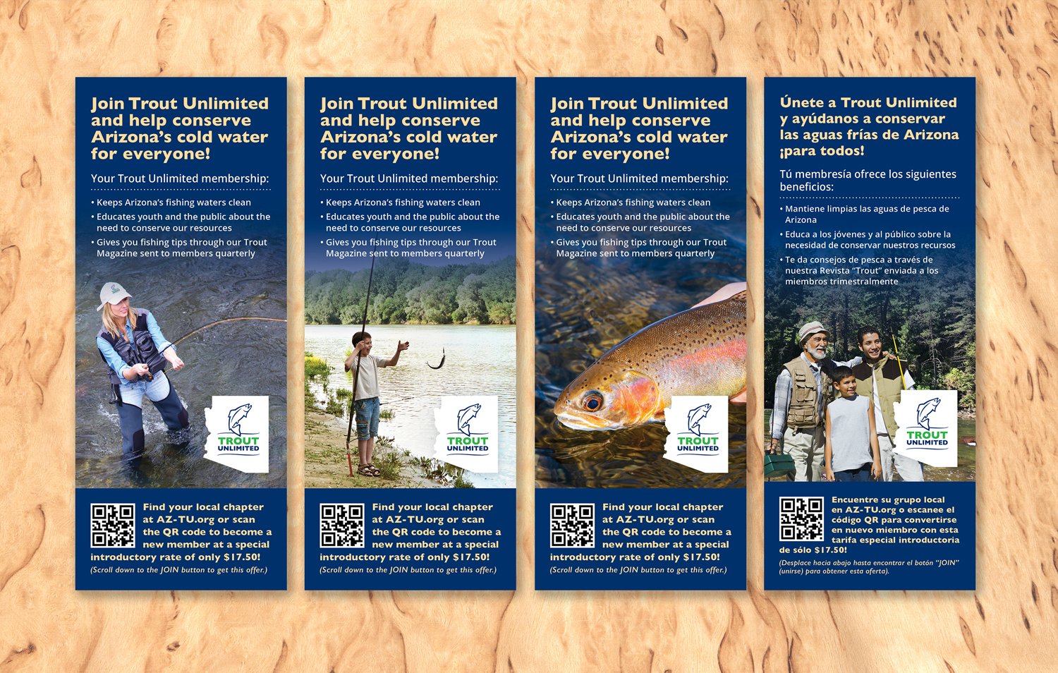 ARIZONA TROUT UNLIMITED | RACK CARDS - ENGLISH/SPANISH