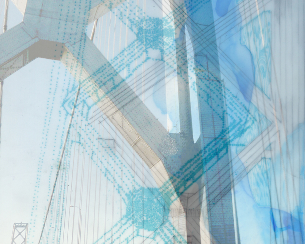 Hughen/Starkweather, Traverse 4 (from the Bay Bridge Project), 12hx13w inches, archival pigment print, edition of 3, 2012