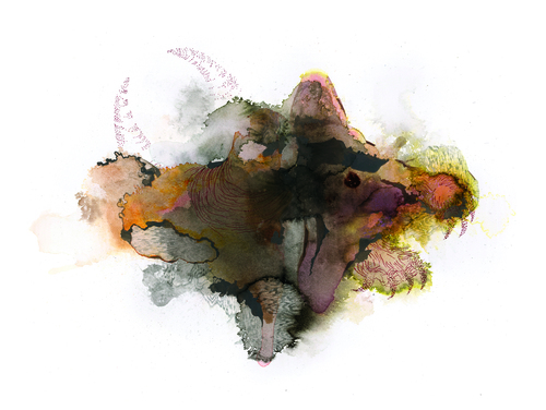 Hughen/Starkweather , John Stucky, Standing Bodhisattva , Pigment print on paper, 85 x 51 inches, 2014
