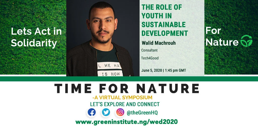 Walid Machrouh on World Environment Day, 2020: What Is the Role of the Youths in Achieving Sustainable Development 