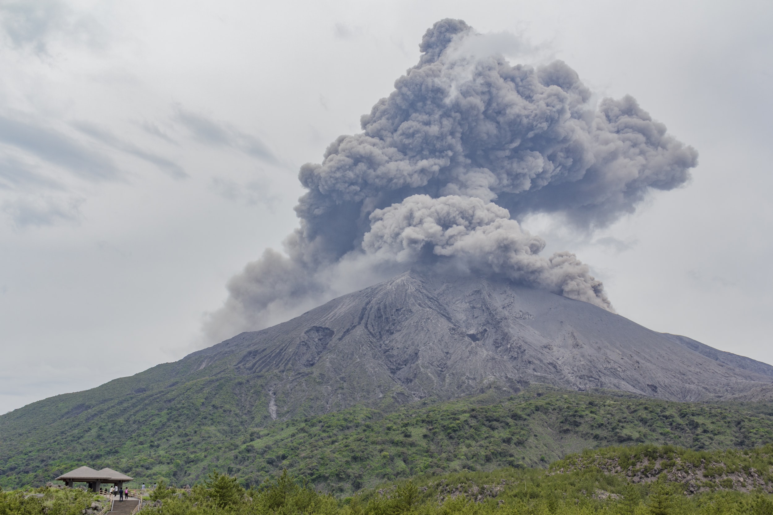 Large volcanic eruption caused the largest mass extinction
