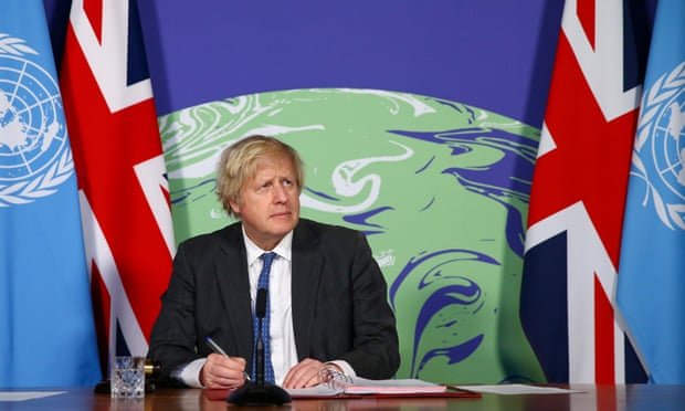 Boris Johnson says chances of Cop26 success are ‘touch and go’