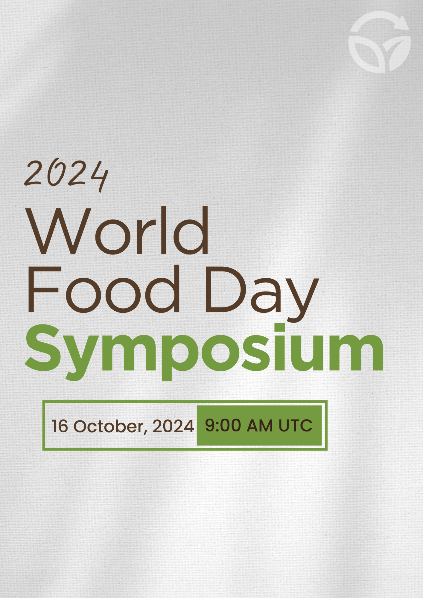 World Food Day 2024 Symposium
