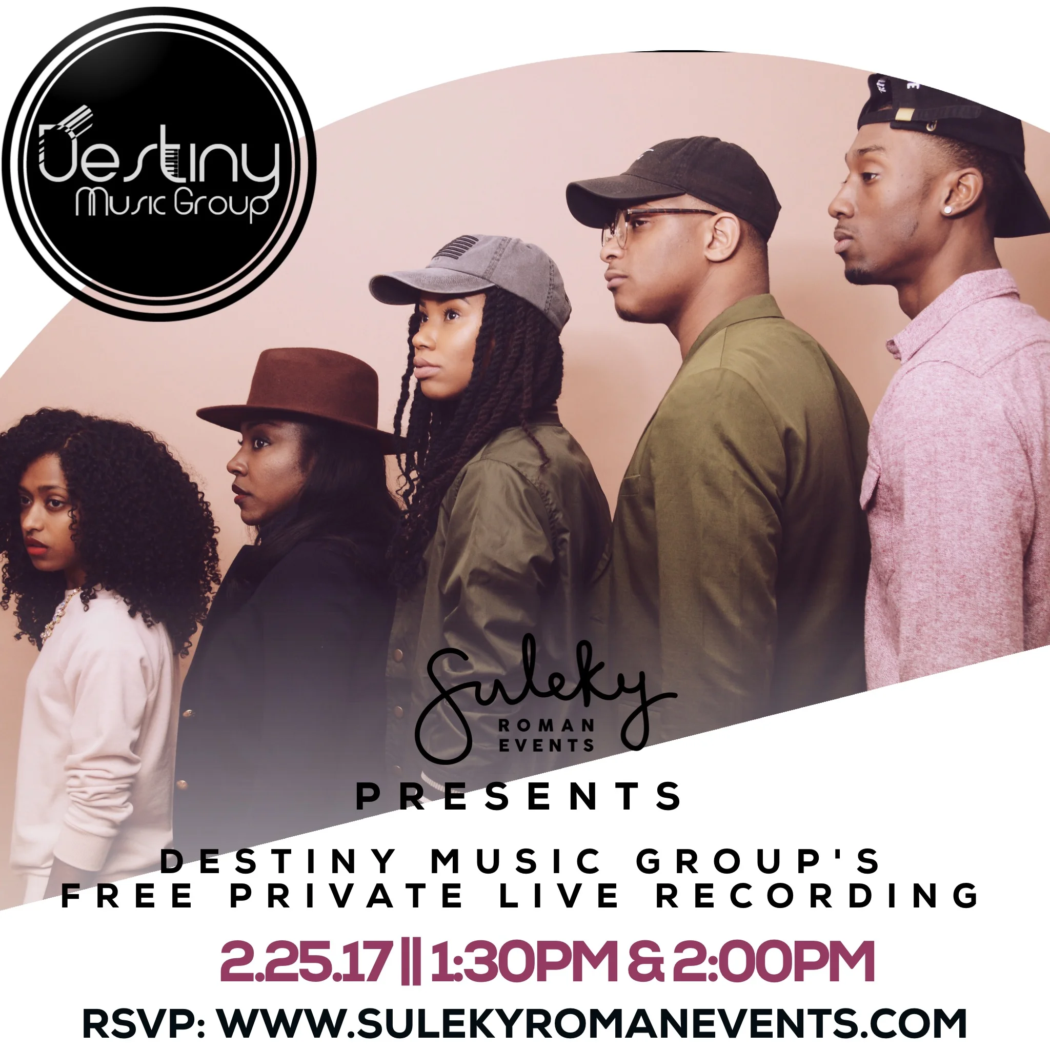 Destiny Music Group's Live Recording 