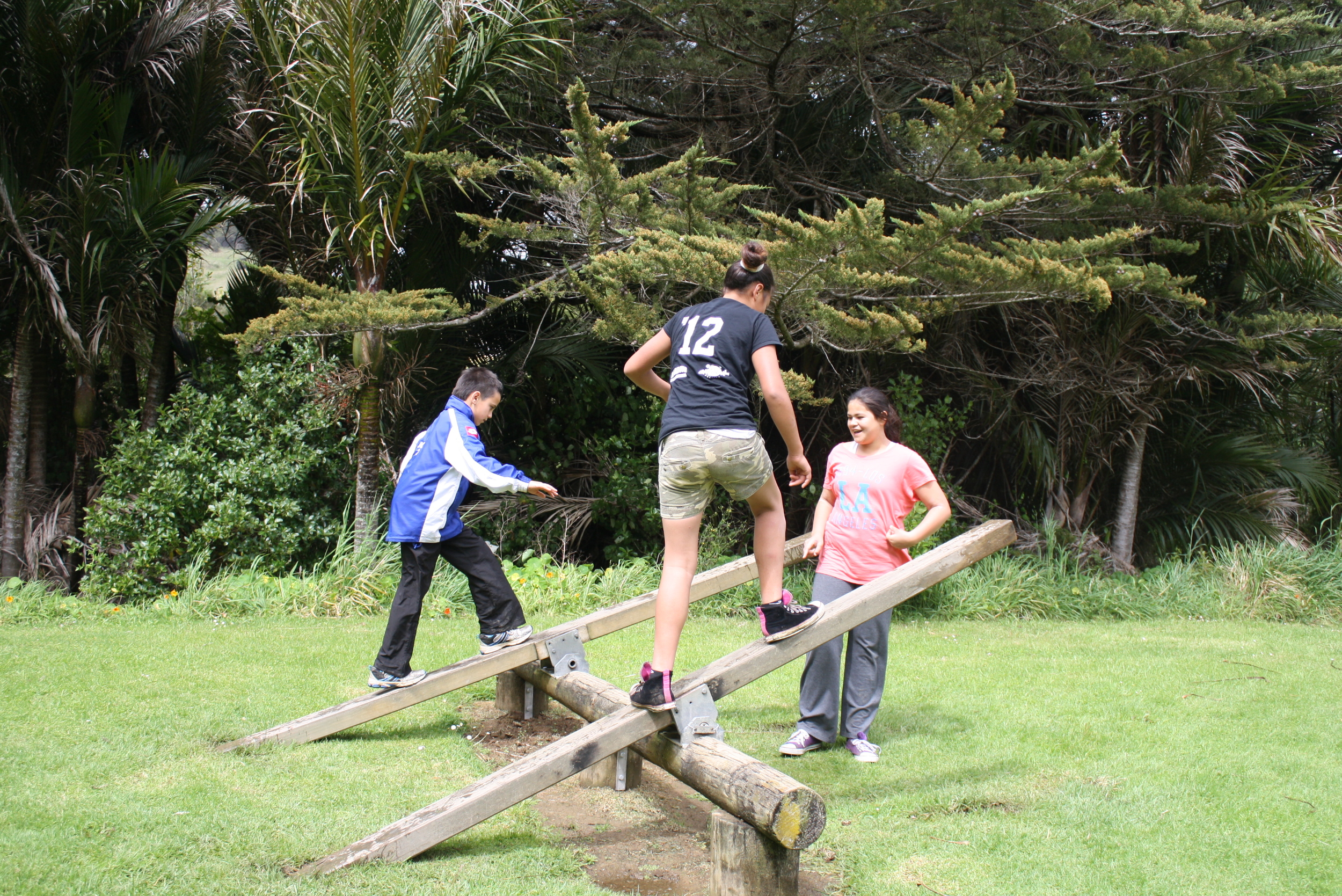   More confidence course.  