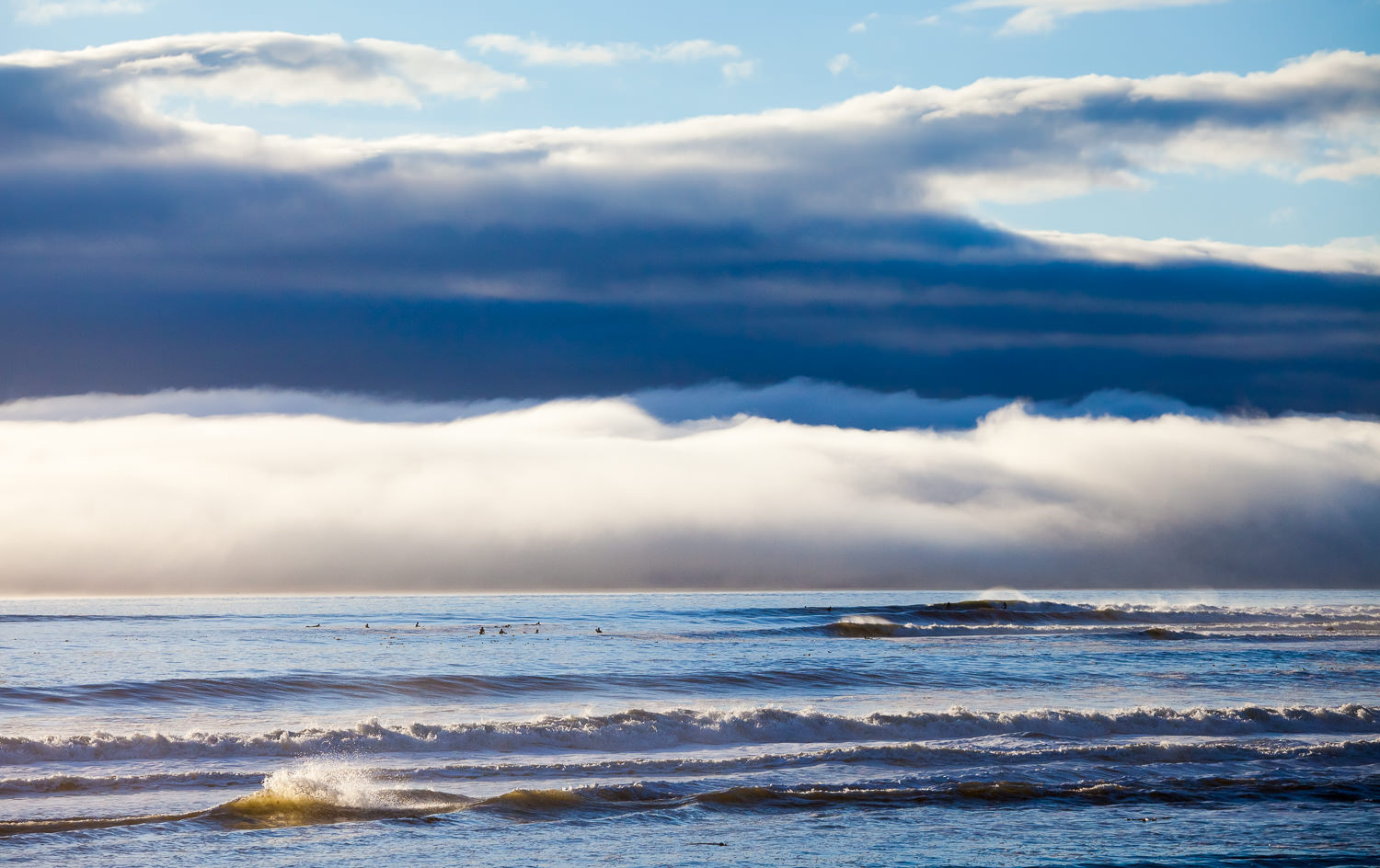 Waves wash across the ocean and the sky along the west coast of Vancouver Island. The patterns found in nature, from big to small, are something to marvel at. Canon 5D MK2 | 70-200 f/4L IS | 1/2000 sec | f/8 | ISO 400.
