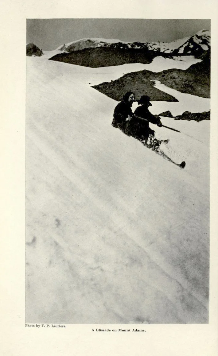 Photo by Fred Luetters. Mount Adams, Oregon, 1913.
