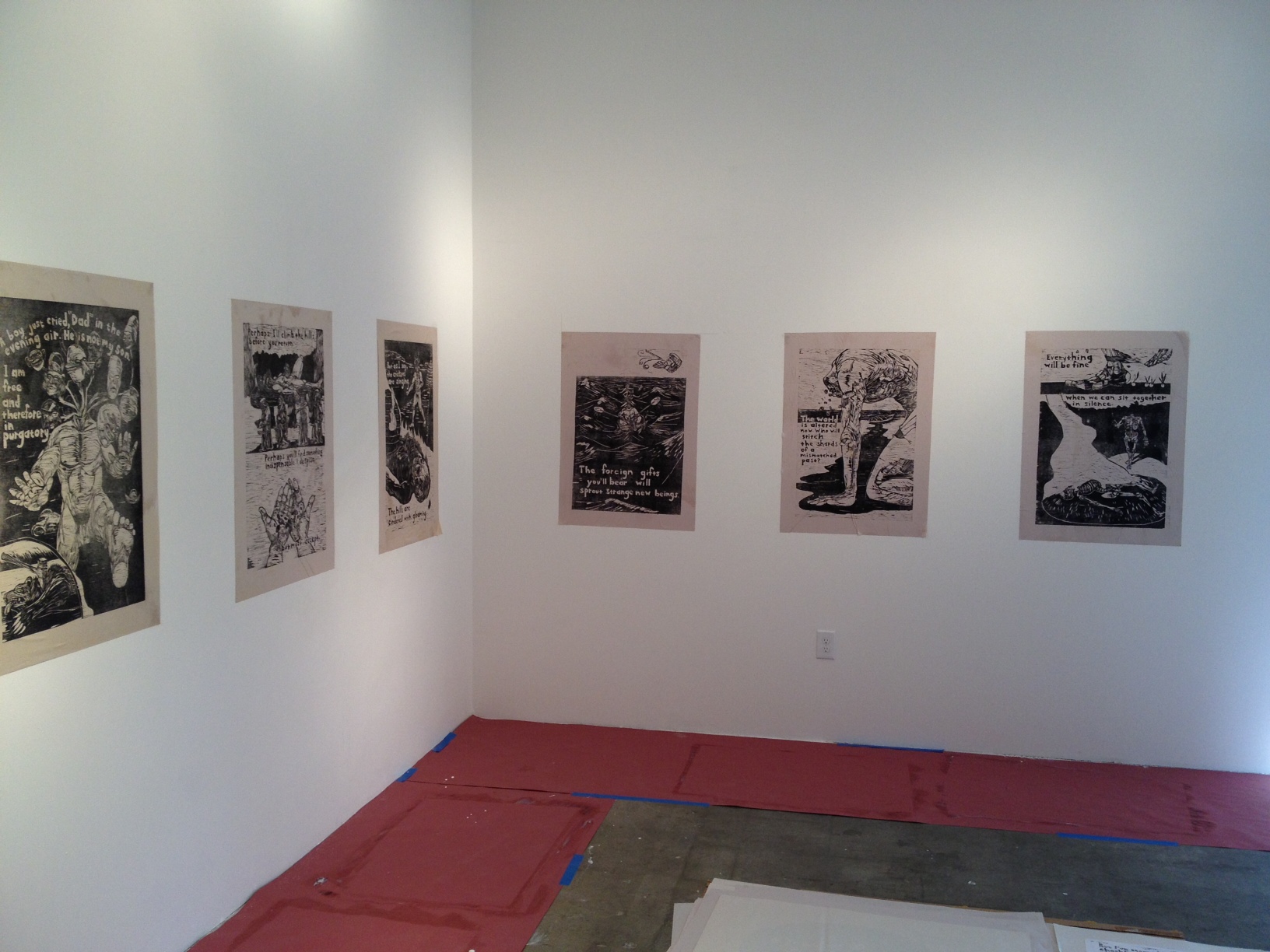 Installation at Nisus Gallery