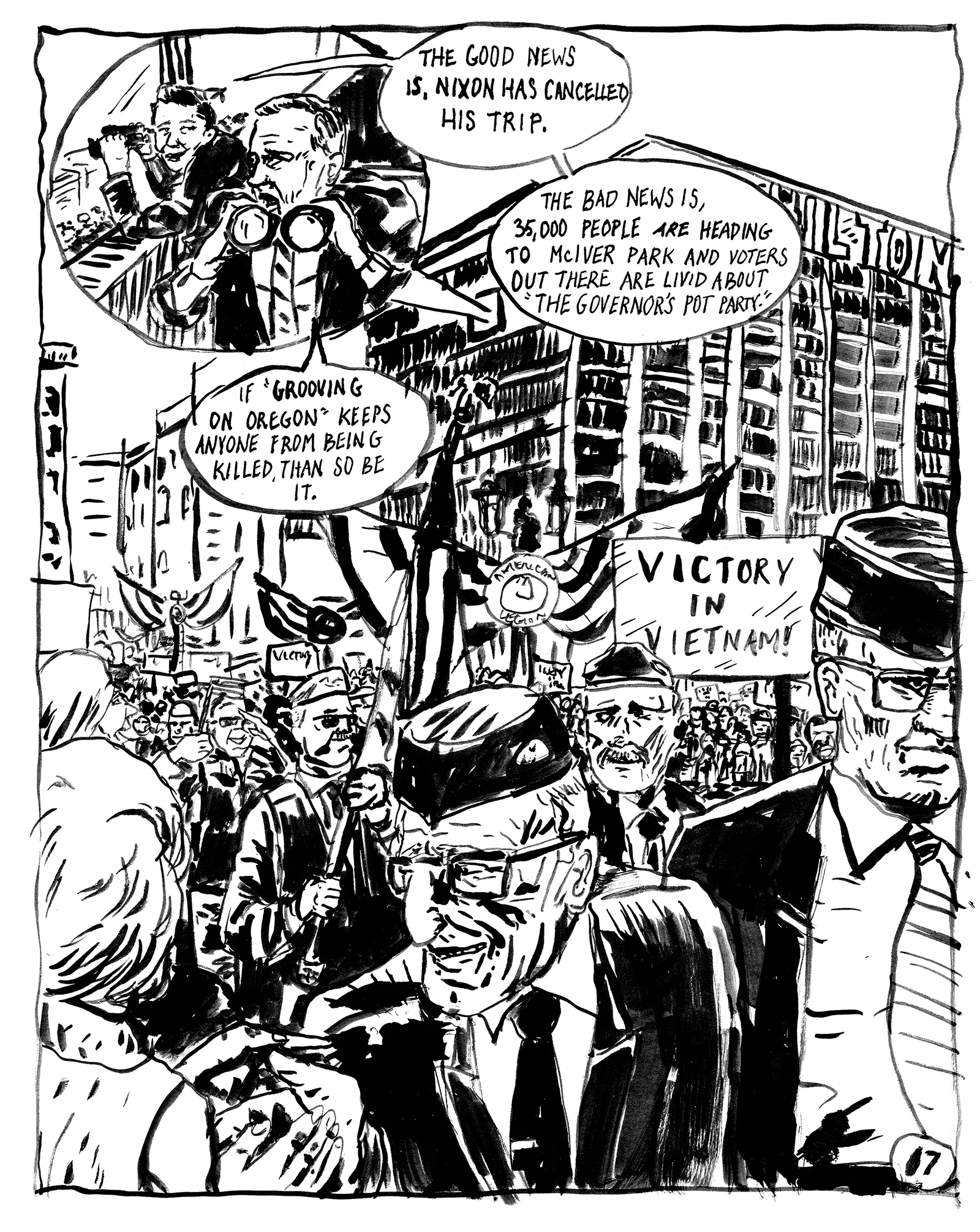 Tom McCall comic