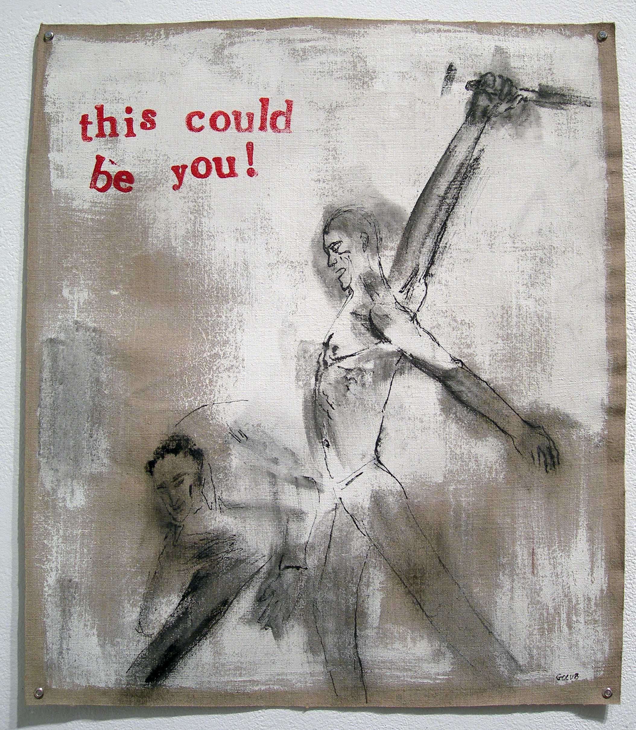Leon Golub, This Could Be You!, 2002