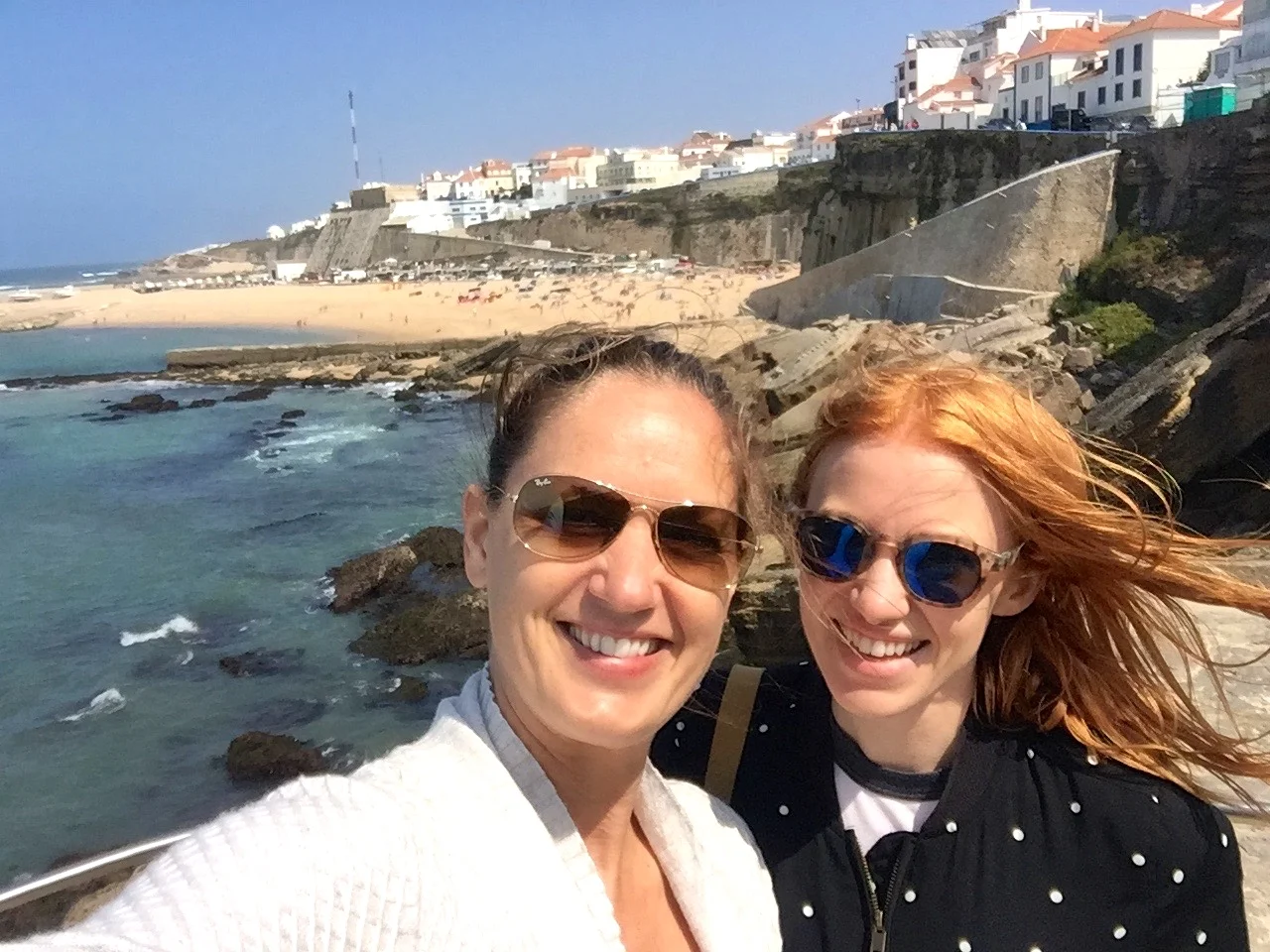 When friends come to visit Portugal, it’s a very good day. Also, this picture is proof I have friends. Or, a friend.