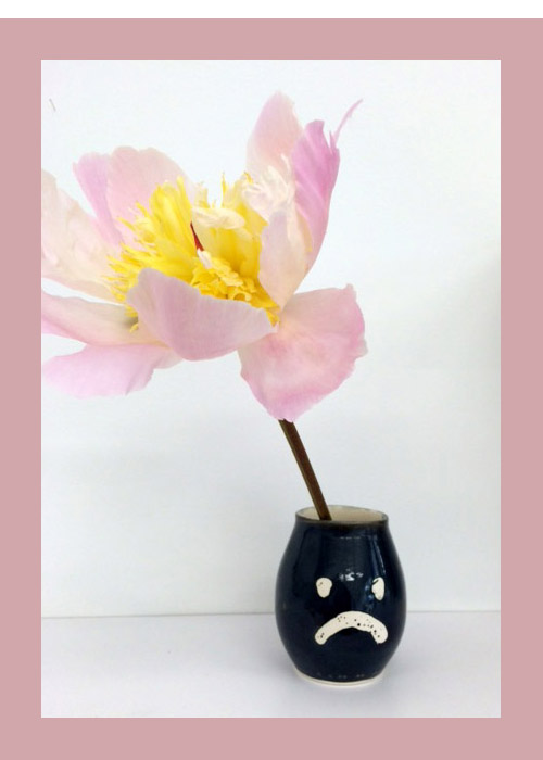 Eliza Fernand frown vase ($25)