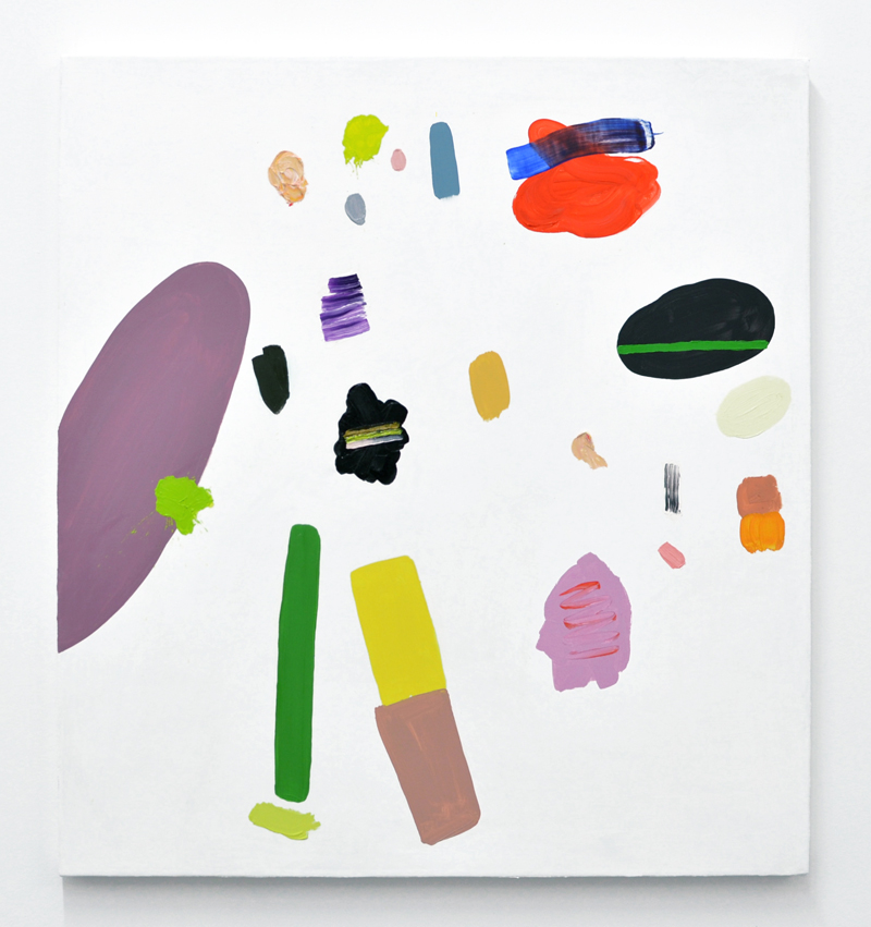 Amy Bernstein, Vowel Sounds , 2015, oil on canvas, 28 x 26”