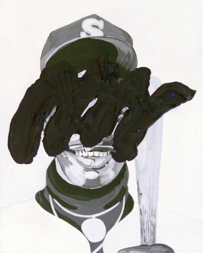 The Kid , 2015, acrylic on canvas, 10 x 8"