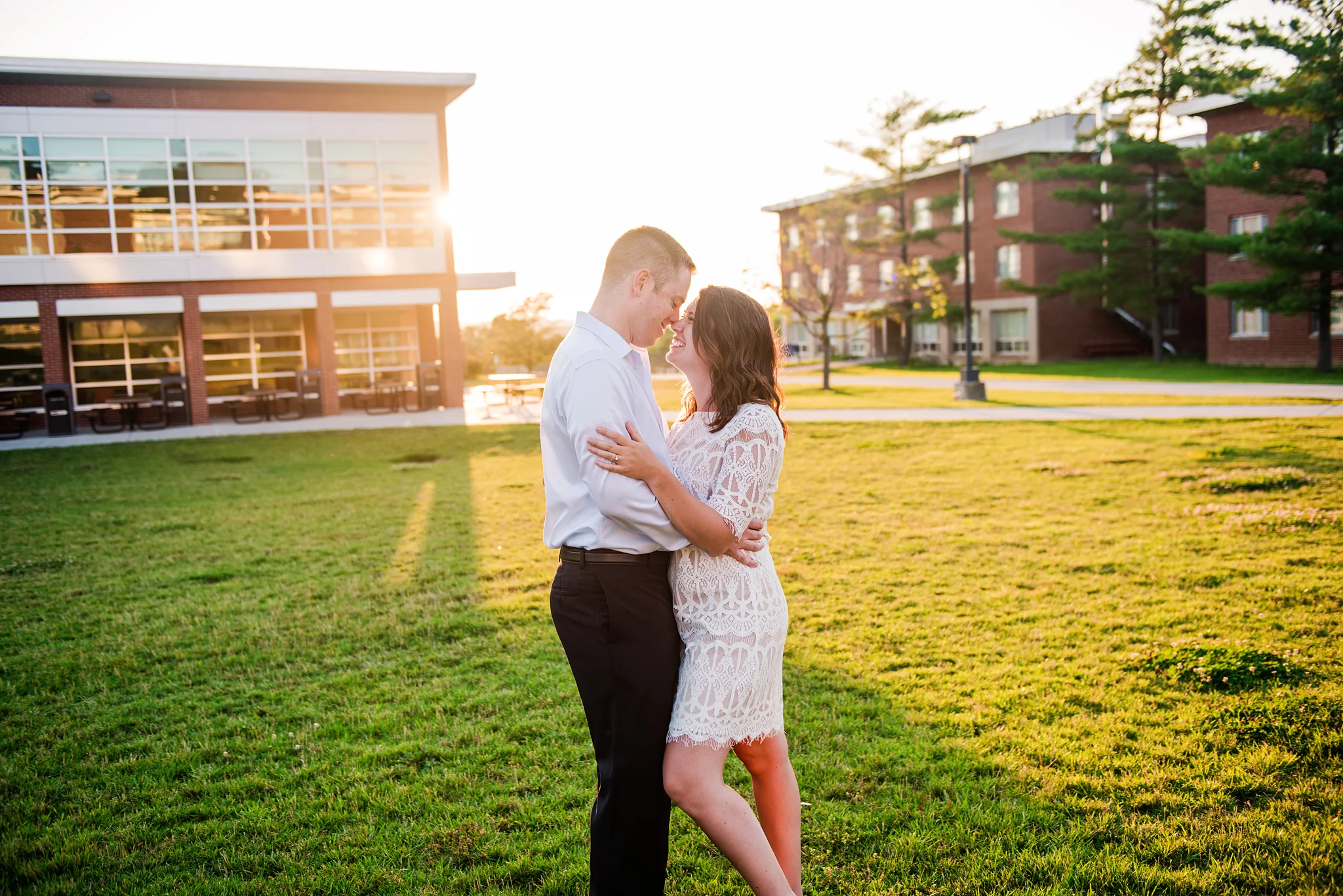 SUNY Geneseo - Rochester Engagement Session | Jake + Ashley