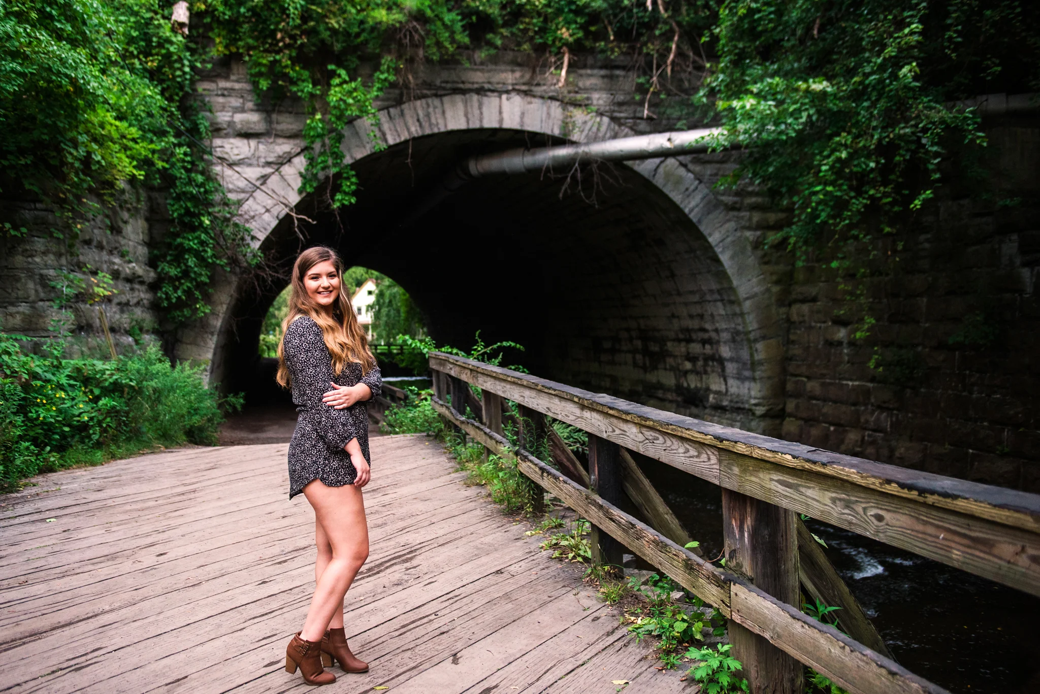 Corbett's Glen - Rochester Senior Portrait Session | Brooke