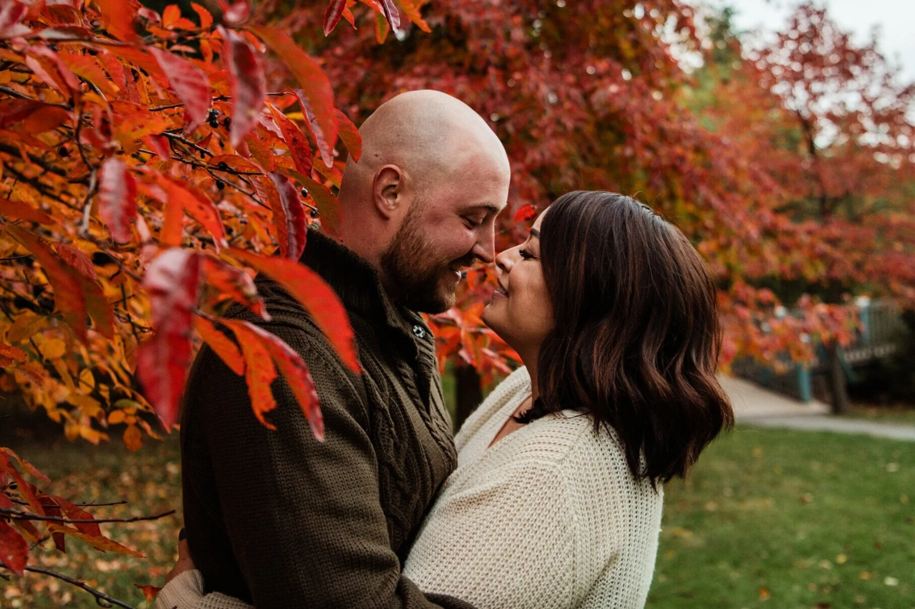 Webster Arboretum - Rochester Couples Session | Matt + Monica