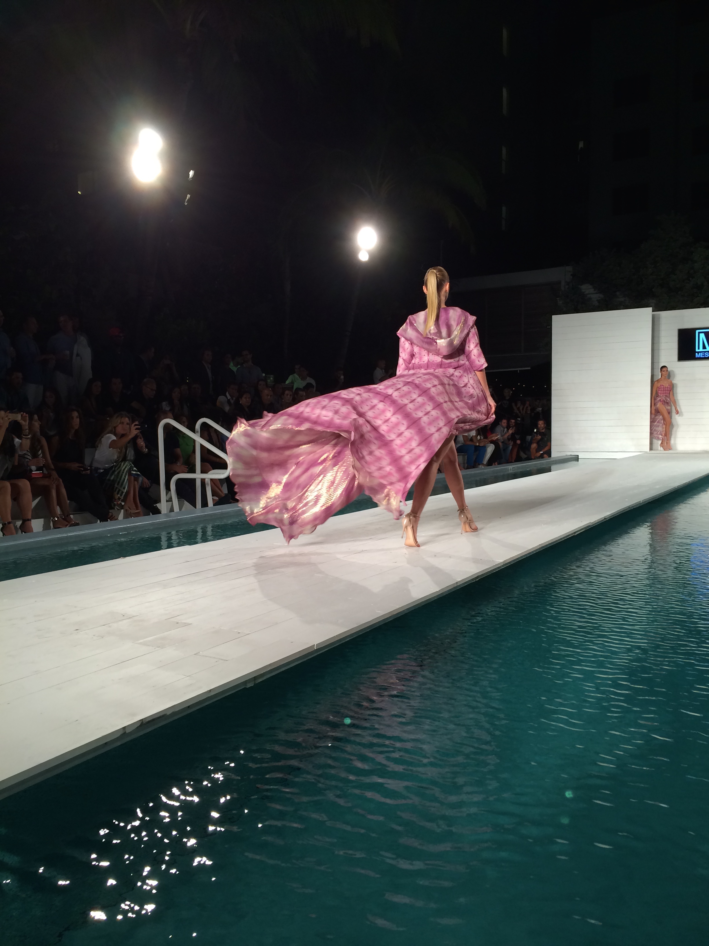  Alessandra Meskita's Fashion Designs using my artwork for MBFW 2014 in Miami.&nbsp; 