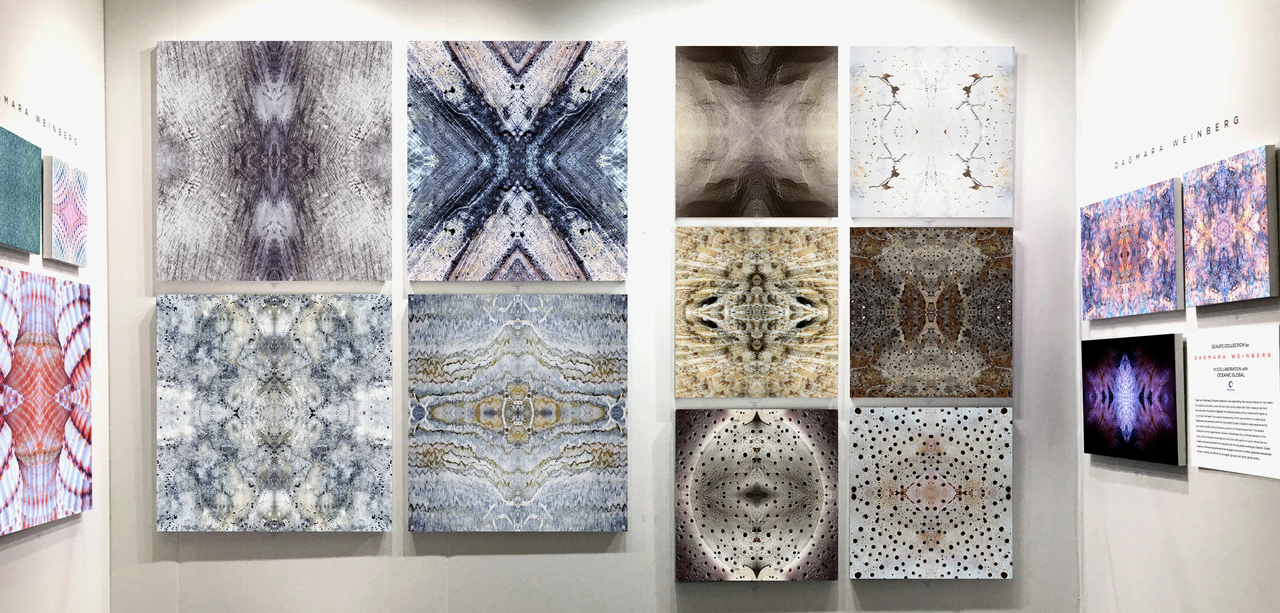 Sealife Compositions on March 16-19, 2017 Architectural Digest Design Show, MADE section, Booth M-417, Pier 92 & 94 NYC. Sealife collection was inspired by the natural beauty of our ocean; the patterns, creativity and intimacy that can be observed in the magical element of wild water. My pieces highlight the delicate beauty of our ocean and inspire us to protect the health our aquatic ecosystems, which are currently in a dire state. Dagmara has partnered with the non-profit Oceanic Global to raise awareness for our ocean's plight and will donate a portion of the purchases from The Sealife collection to the organization. Oceanic Global taps into universal passions of art, music and emerging technologies to educate individuals on issues impacting our oceans and provide them with solutions for driving positive change. Oceanic Global creates immersive experiences that: engage local communities, generate measurable impact, amplify the efforts of synergistic groups, and ignite global action.