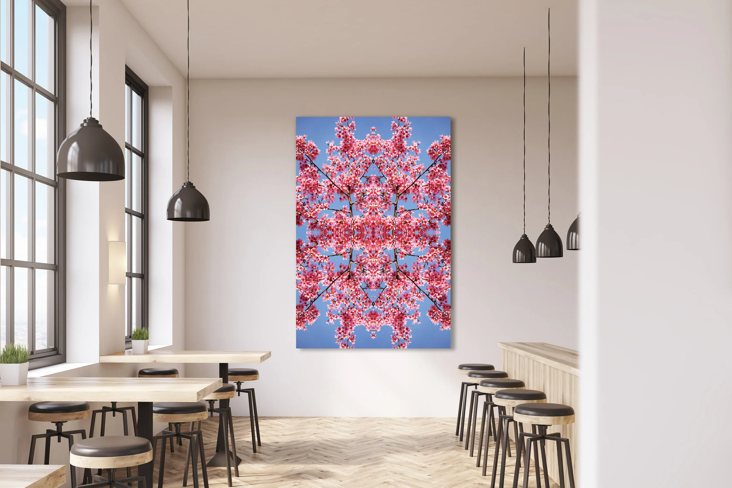 © Cherry Blossoms Composition No.205