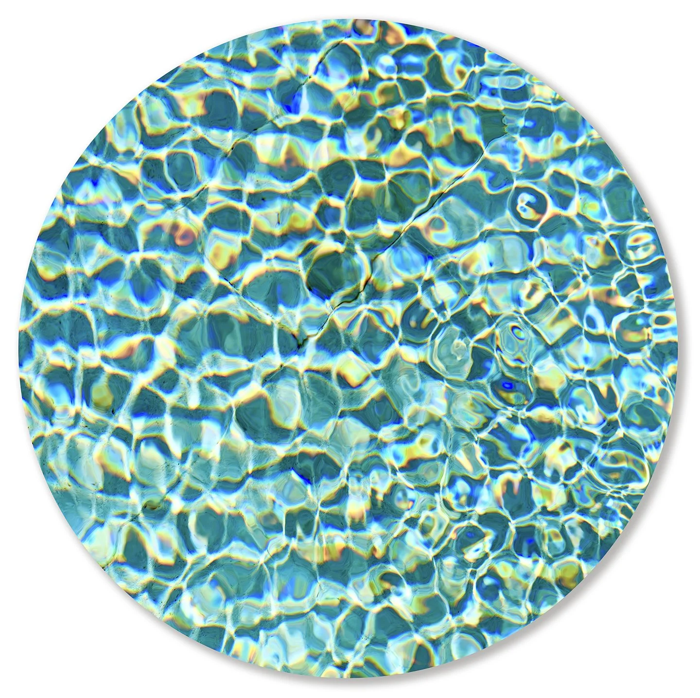  ABSTRACT PHOTOGRAPHY / ⌀ 40 in  Limited edition artwork, signed, numbered, and stamped with the artist's signature. Printed on high-quality Dye Sublimation onto White Aluminum with gloss, semi-gloss, or matte finishes. 