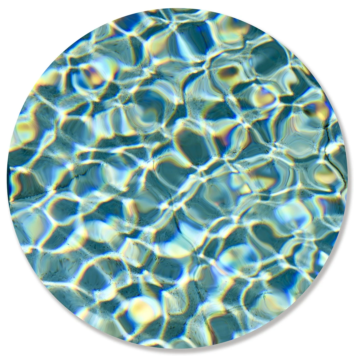  ABSTRACT PHOTOGRAPHY / ⌀ 40 in  Limited edition artwork, signed, numbered, and stamped with the artist's signature. Printed on high-quality Dye Sublimation onto White Aluminum with gloss, semi-gloss, or matte finishes. 