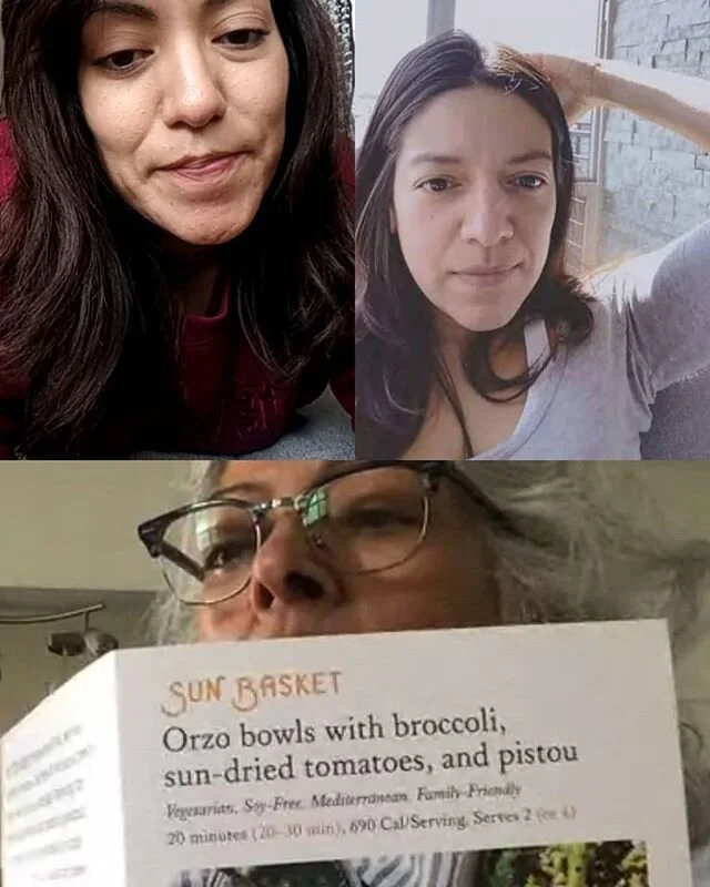 My sister and I got @sunbasket and @getfreshly for my mom as an alternative to grocery shopping. She's super excited to try them out! Recommend for parents who can't leave the house and are having trouble getting food delivered rn.