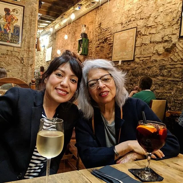 I'm proud to be the daughter of an immigrant, a single parent, and small business owner. I owe her everything. She has spent her entire life giving and caring for others. Always too busy to take a break or vacation. My sister and I have made it our m