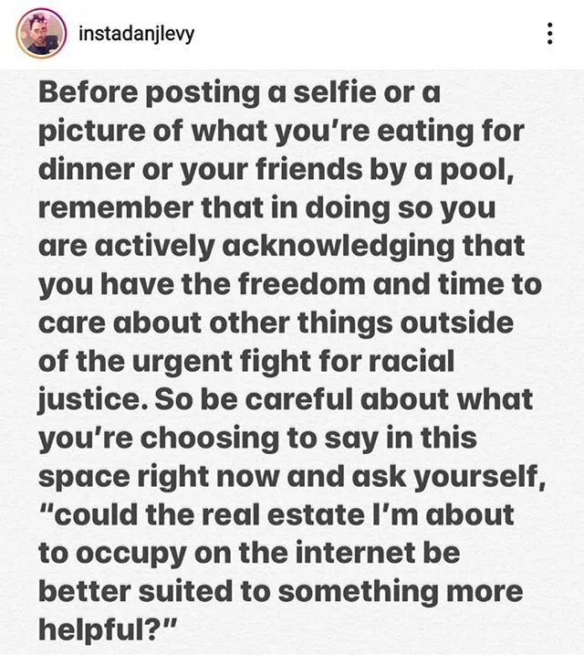 big or small - whatever your influence, you know deep in your heart that it matters. You can choose to use your privilege and space to stand up for others who lack it. #blm