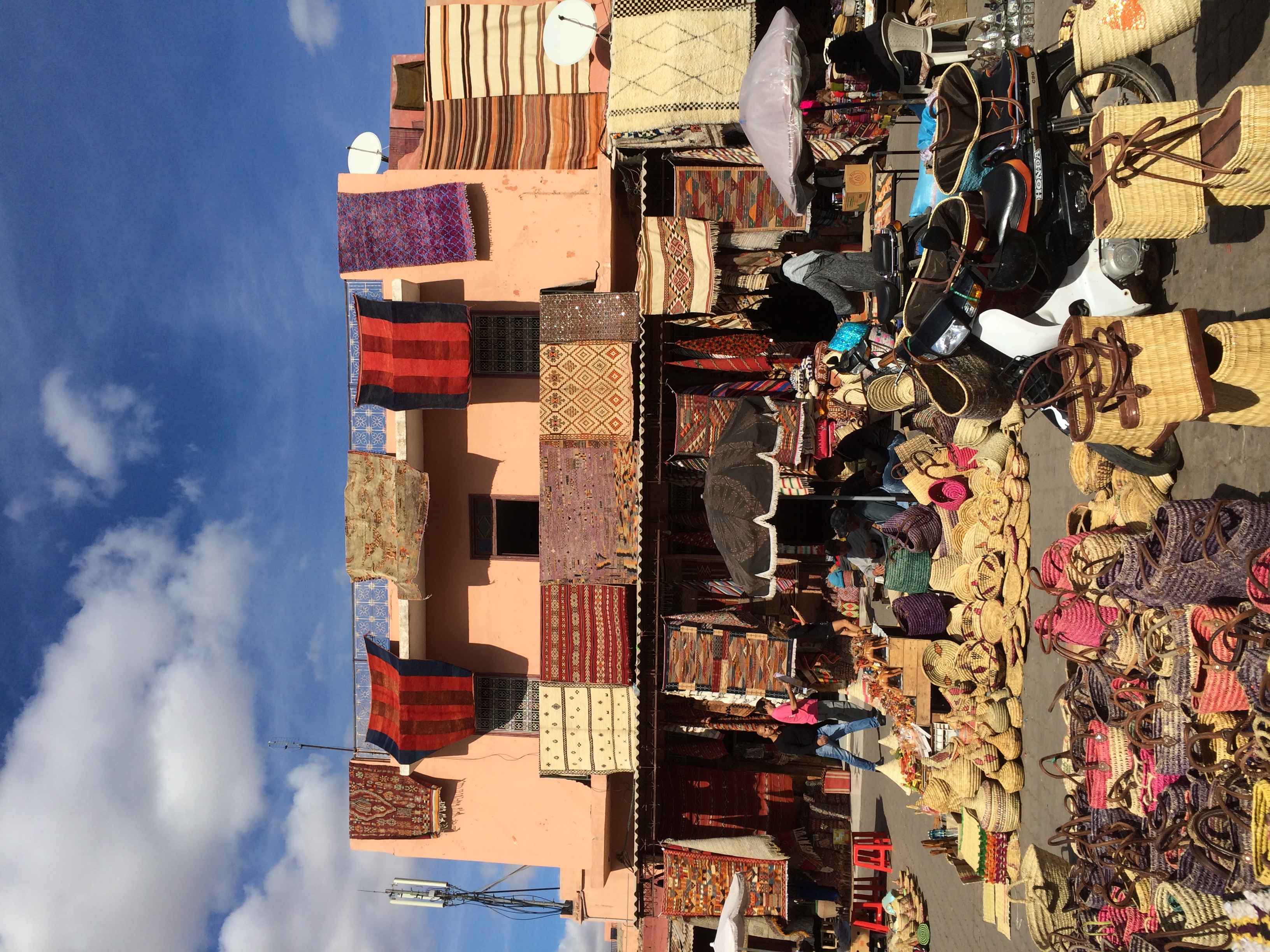 A small square in the Medina of Marrakech