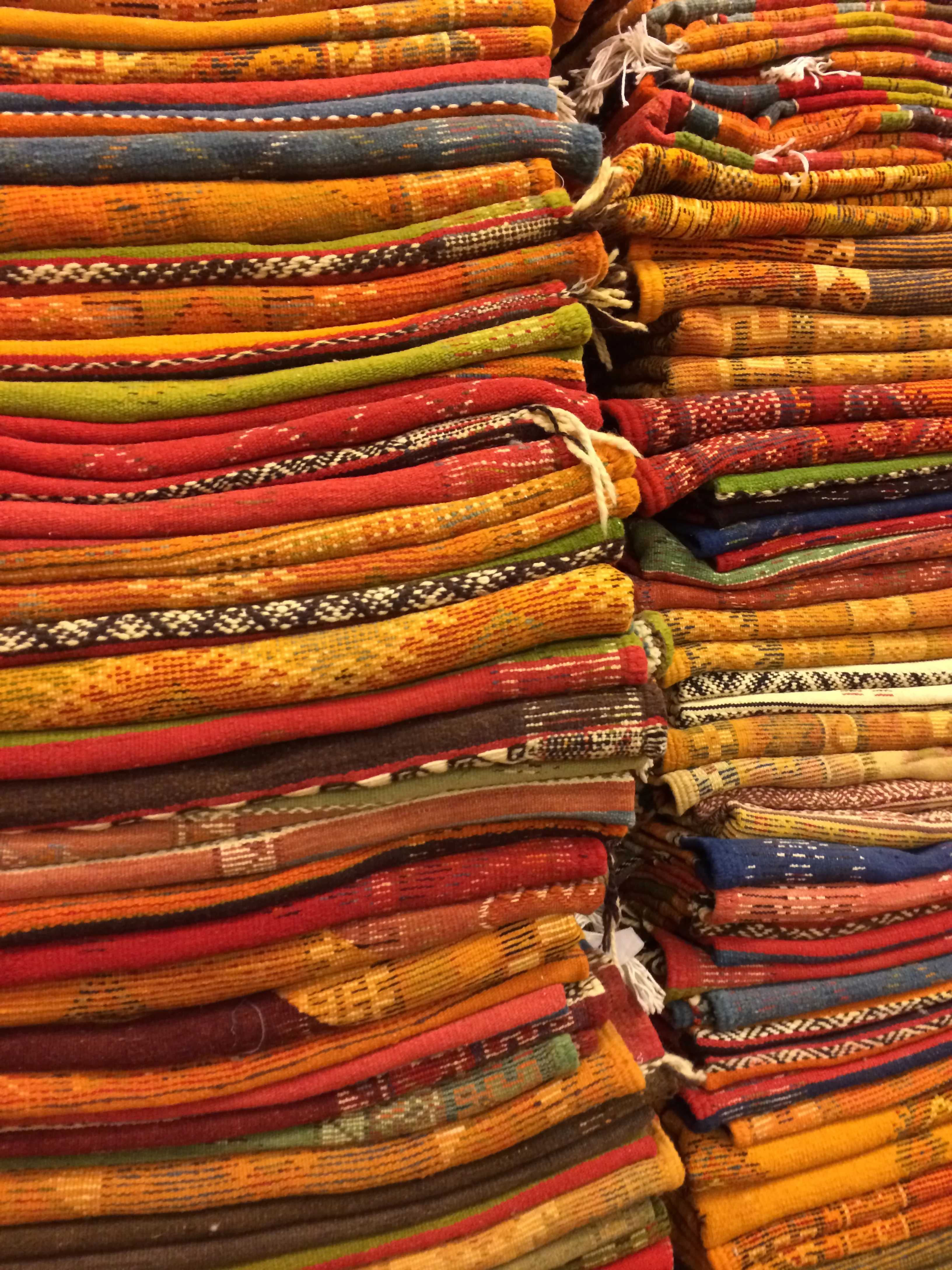Piles and piles of carpets