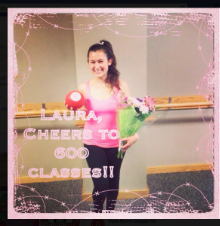  Congratulations Laura!!!