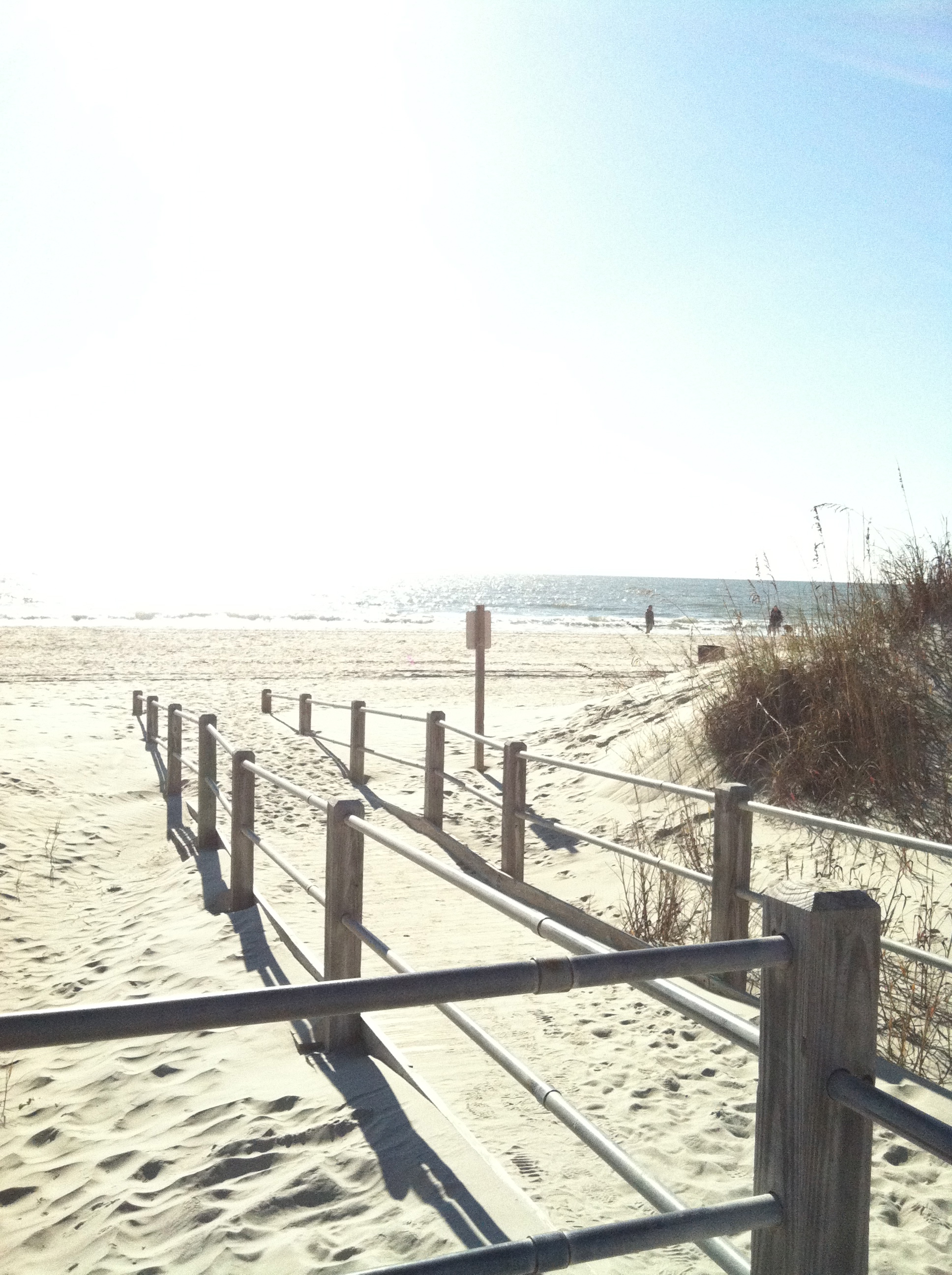 Just a snap of the beach entrance
