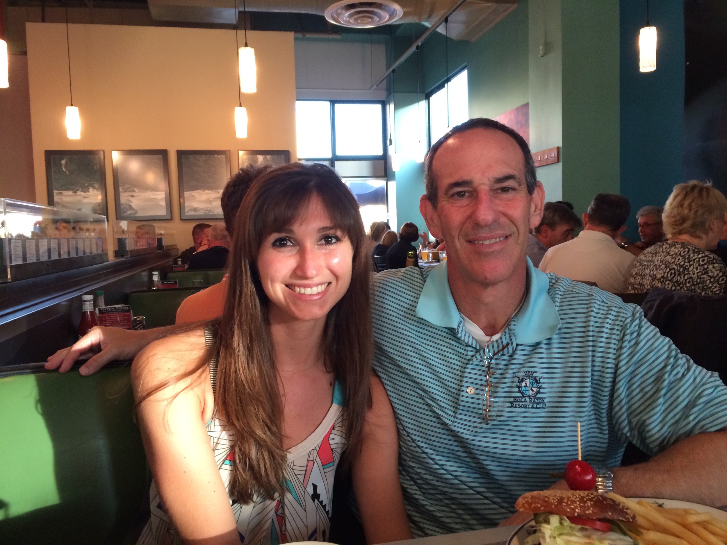 Great food and company
