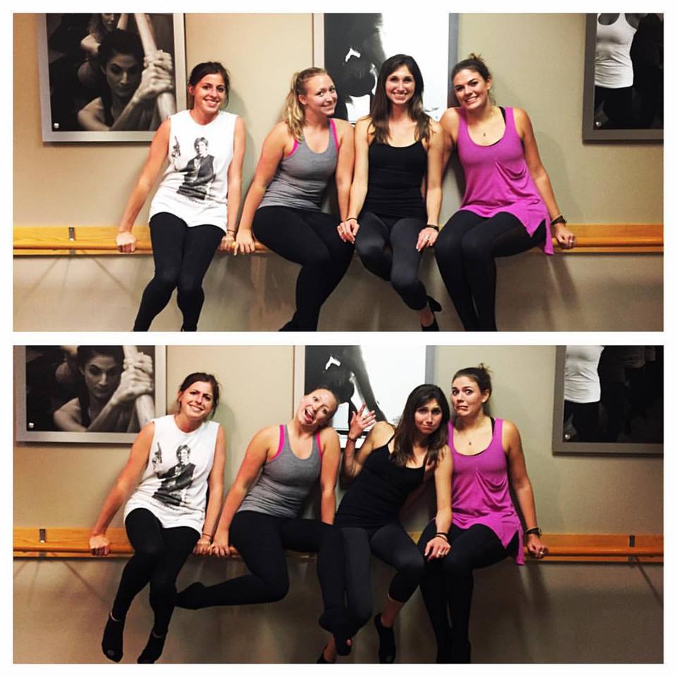 We have fun at the barre :)