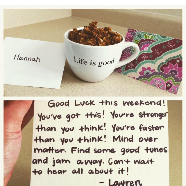 Plus the sweetest card. 
