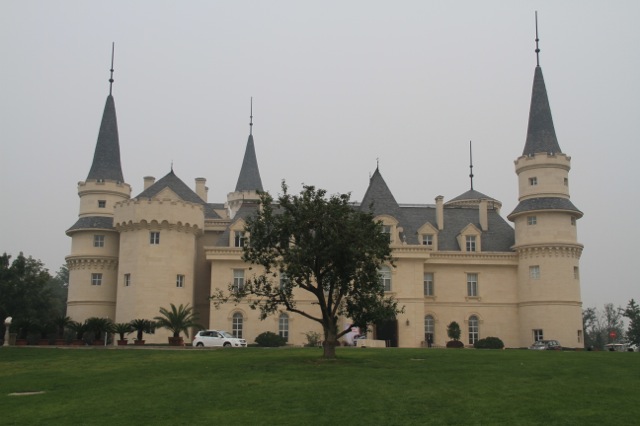   Chinese faux Chateau (Chateau Changyu AFIP), 80 kms north of Beijing  