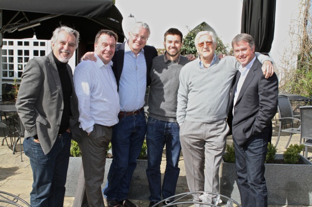   David Roach, Nick Parkinson, Andrew Caillard MW, Robert Coe, Sir Michael Parkinson, Warwick Ross, London  