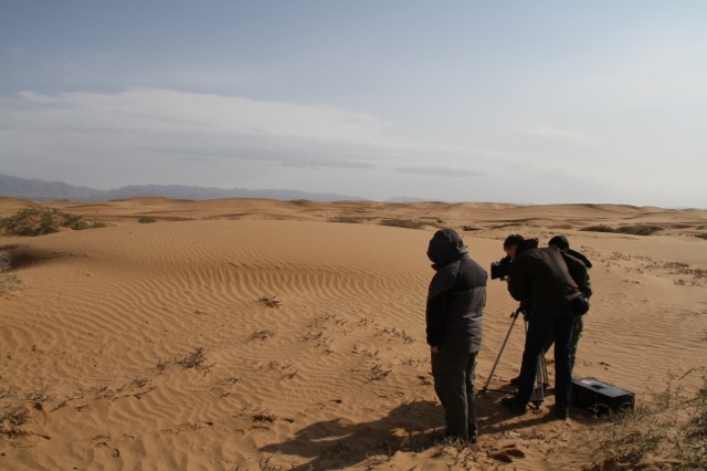  Filming Gobi Desert, Inner Mongolia 