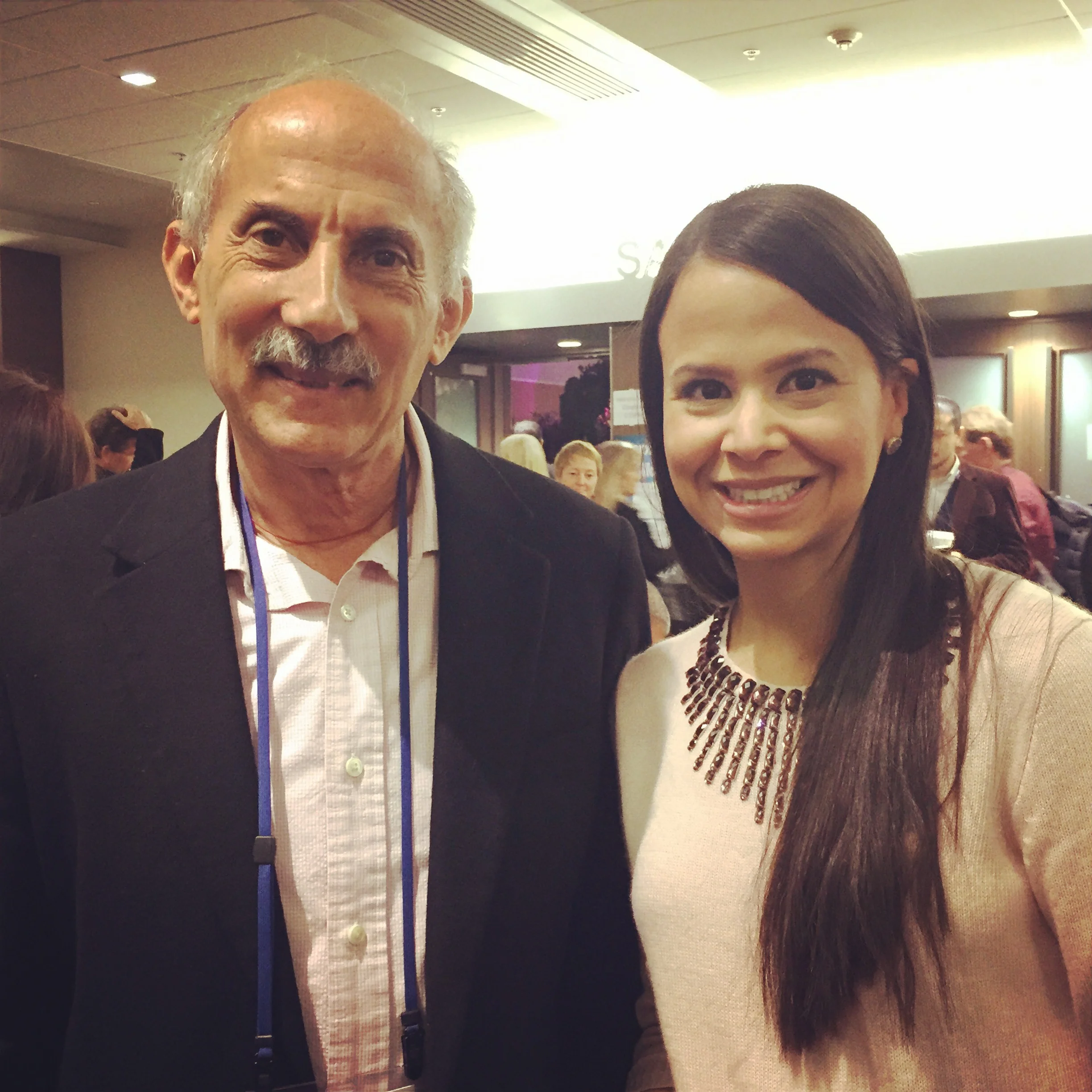 Con Jack Kornfield, el autor de "Meditacion Para Principiantes" en la conferencia Wisdom 2.0 2015