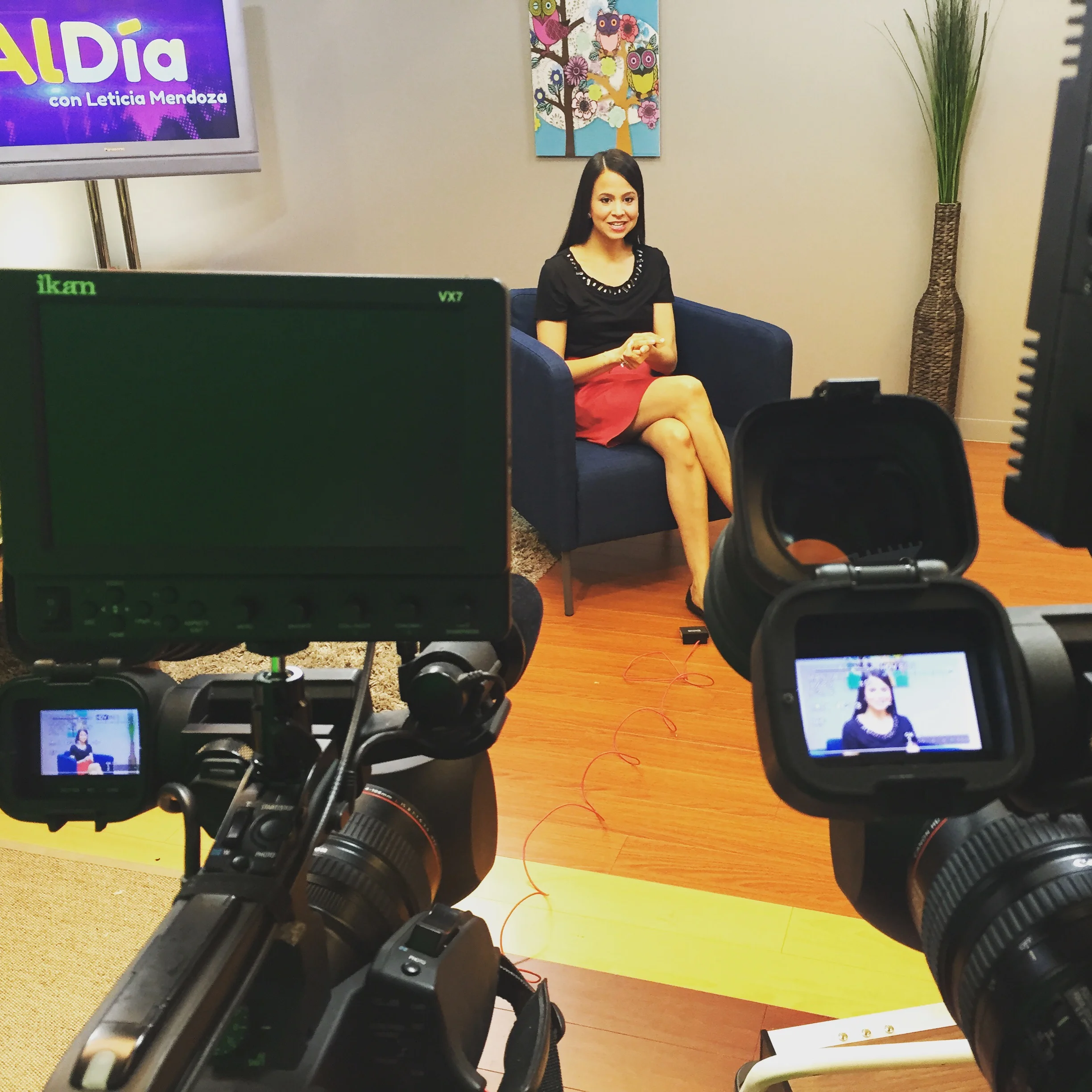 Pasandolo super en mi ultimo segmento para estrella TV