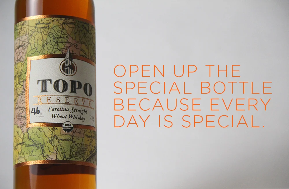 NEW FOR 2017: TOPO RESERVE CAROLINA STRAIGHT WHEAT WHISKEY