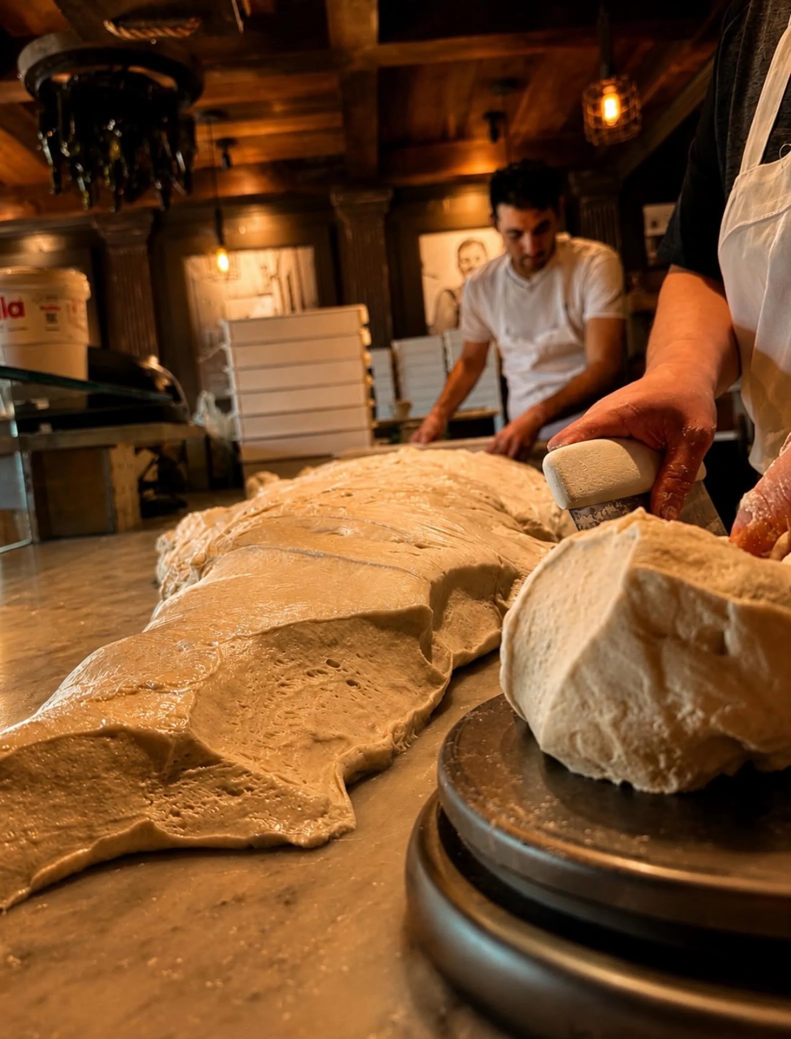 Dough before dawn.
Hands before hype.
Great nights start here.

S. Egidio
New Jersey